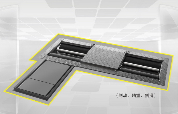 NB-300型滚筒三合一集中式检测线