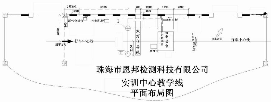 NB系列职业院校汽车实训教学检测线